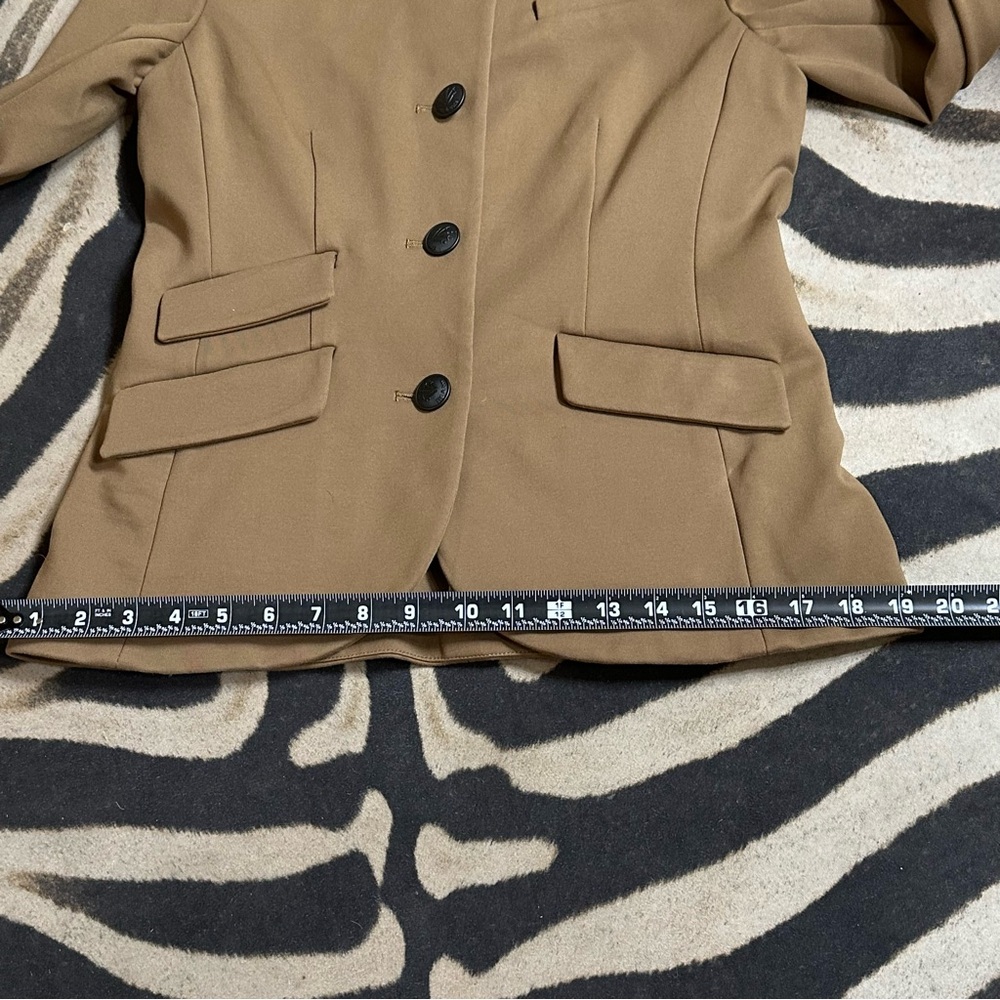 RAG & BONE NWT Tan Button-Up Tailored Jacket Size 6🌸 - Picture 7 of 13